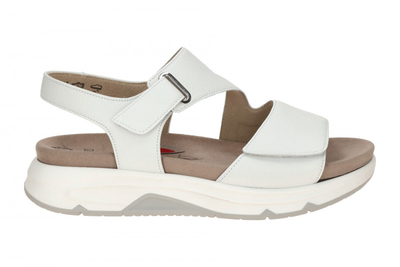 Gabor RollingSoft Sandale weiß uni Glattleder 86.885.50