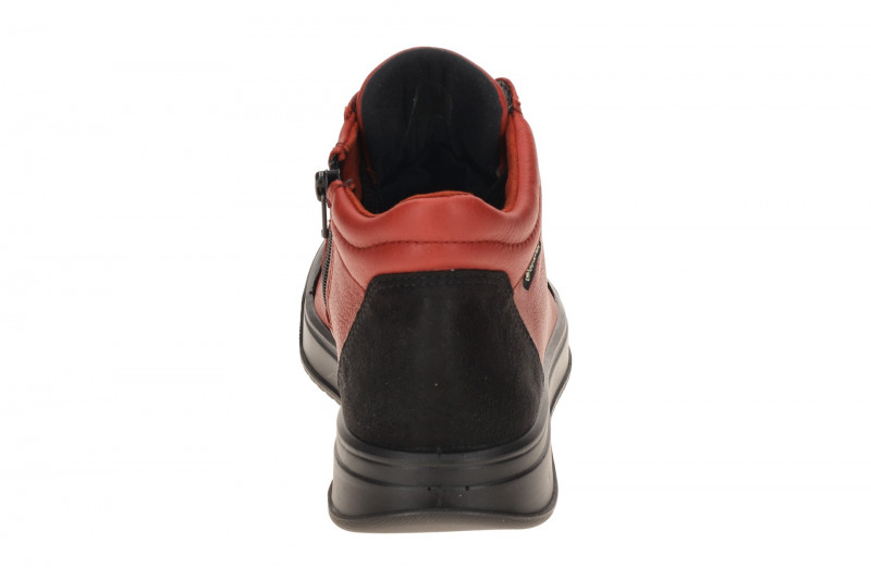 ARA Rom Schuhe Mid-Sneaker rot schwarz GORE-TEX 12-50030