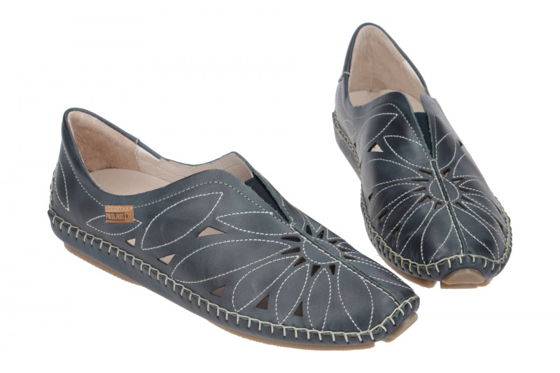 Pikolinos Jerez Schuhe Slipper blau ocean 578-7399