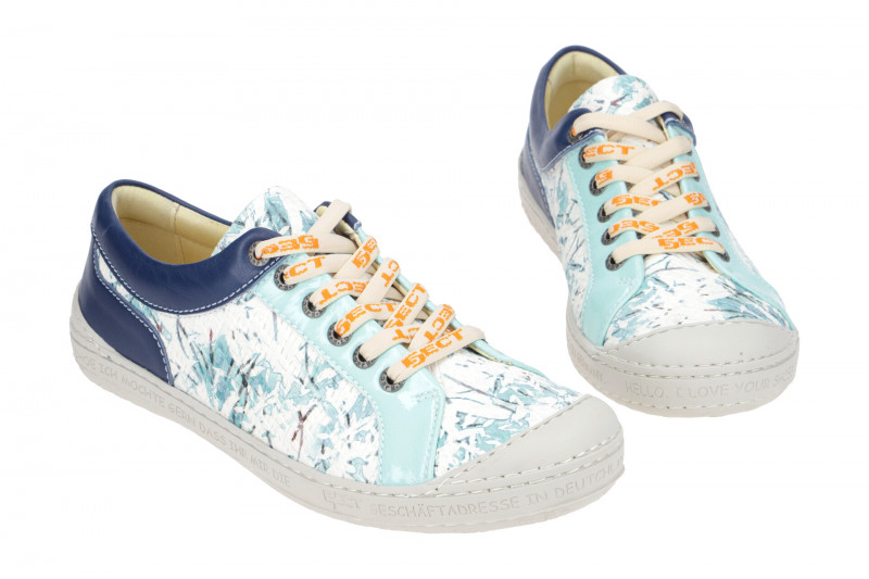 Eject Dass Schuhe blau weiß mix 15736