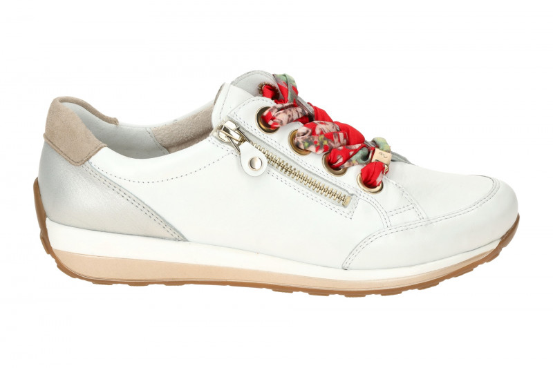 ARA Osaka Schuhe Damen Sneaker weiß silber 12-34587