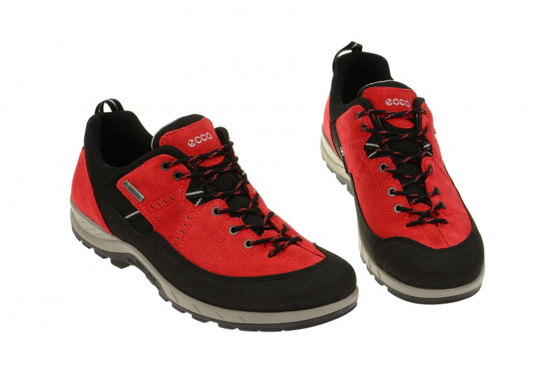 Ecco Trekking Schuhe YURA rot Gore-Tex
