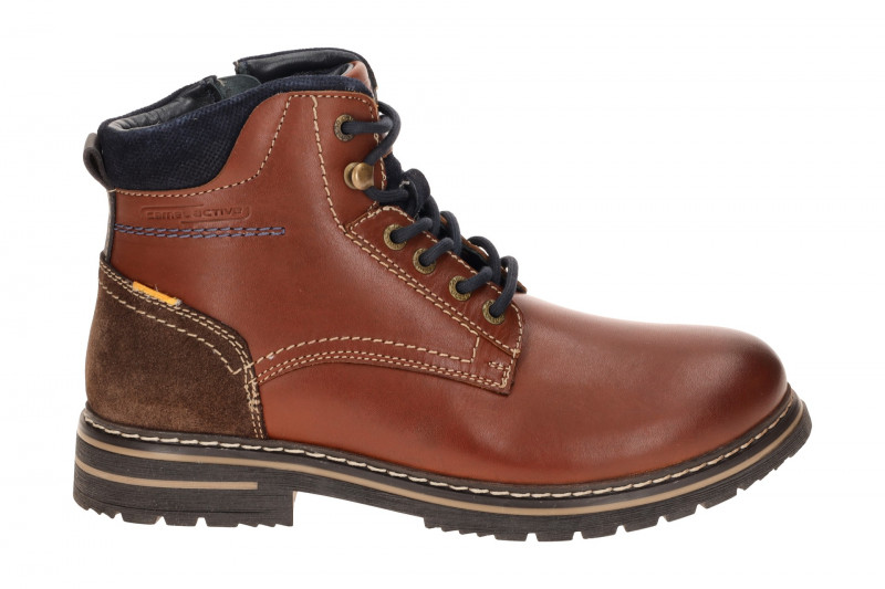 camel active Boston Stiefel Boots braun cognac Nappa
