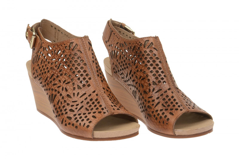 Pikolinos Bali Sandalette braun gelocht Gr 40