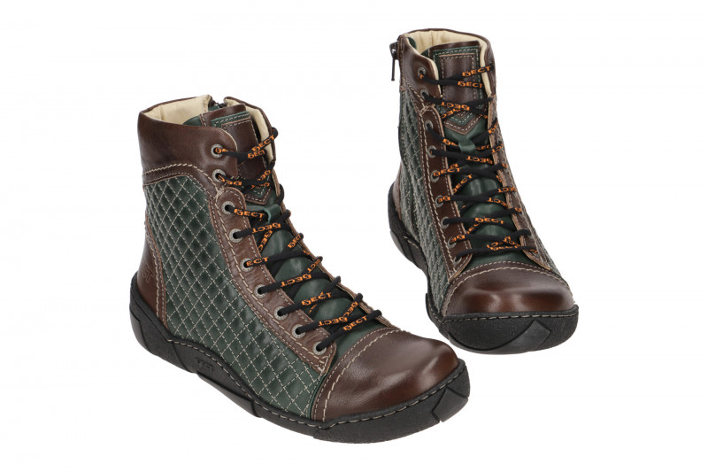 Eject Ice Stiefelette dunkelbraun dunkelgrün 20237