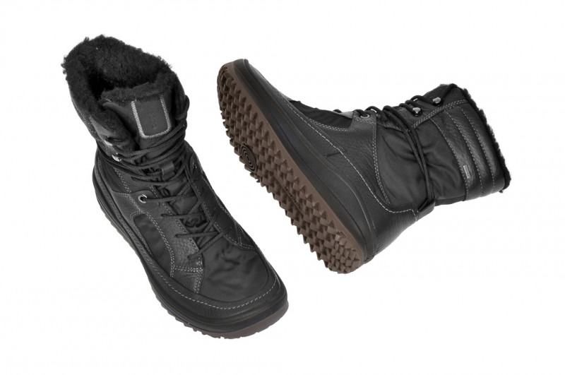 Ecco Trace Stiefel in schwarz Warmfutter Gore-Tex