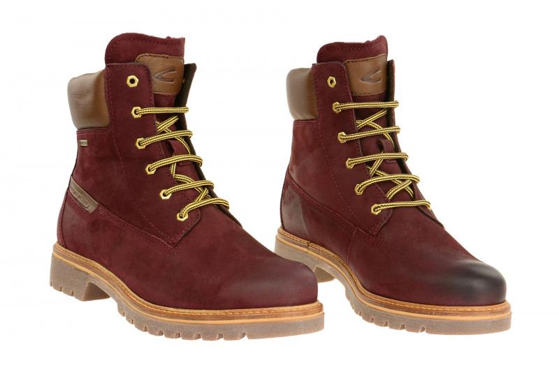camel active Canberra GTX Stiefel bordo rot 874.70.14