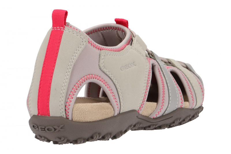 Geox Sandale Strel grau pink D7125U