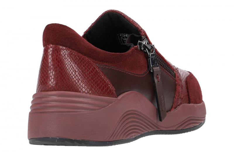 Geox Omaya Schuhe rot print D620SA