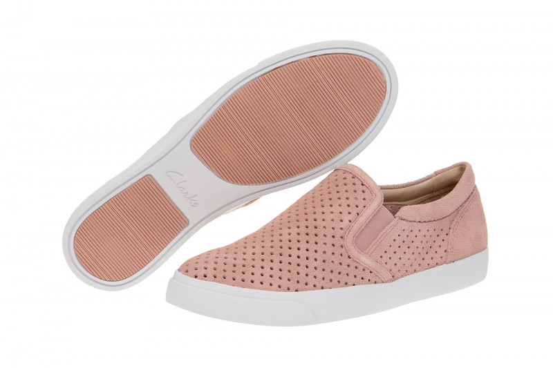Clarks Glove Puppet dusty pink