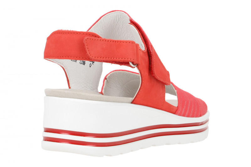 Waldläufer H-Michelle Sandale rot silber 728005