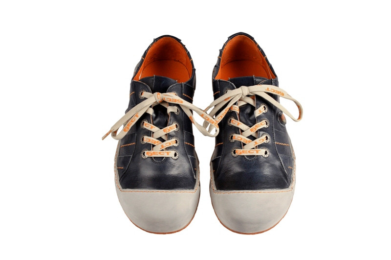 Eject Puzzle Schuhe in navy blau E-12359-V3