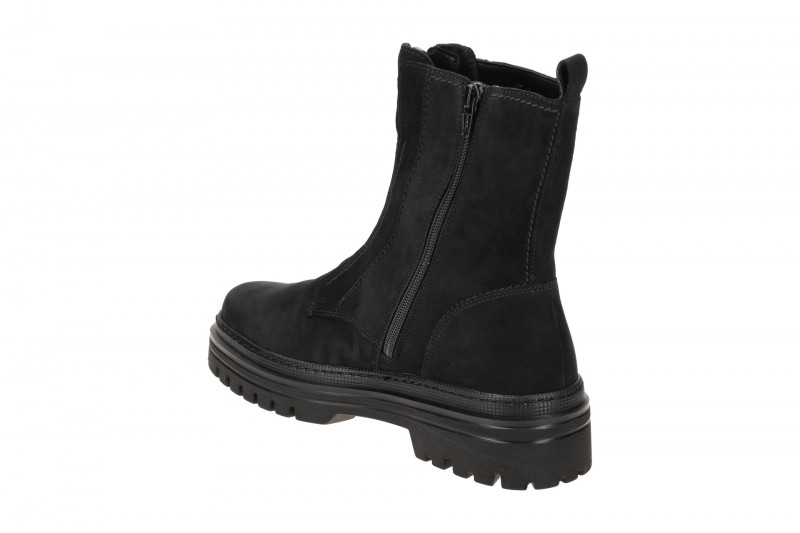 Gabor Fashion Stiefelette schwarz Soft Nubuk 31.727.17