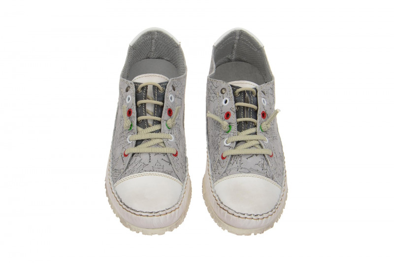 Charme Schuhe weiß grau
