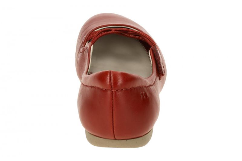 Josef Seibel Fiona 39 Ballerina Slipper rot Glattleder