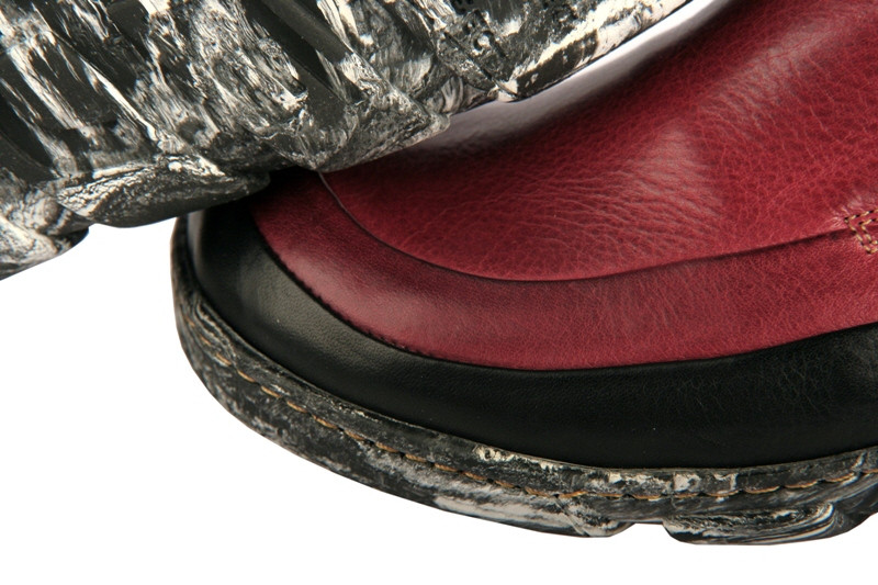 Eject Flight Schuhe in schwarz rot Herren 12993