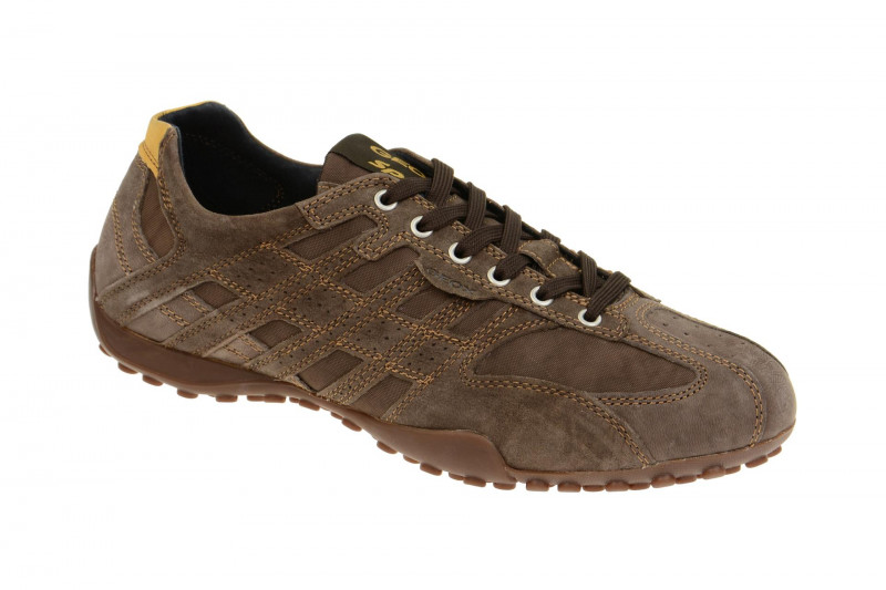 Geox Snake Schuhe braun cigar U6207D