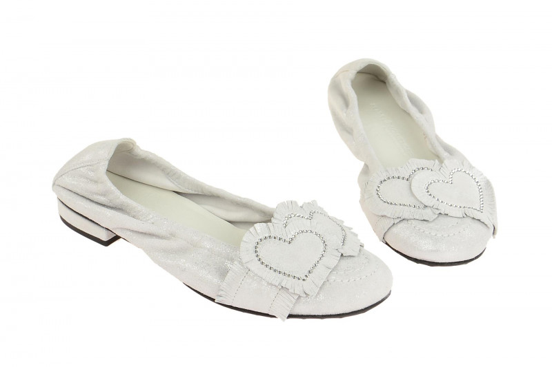 K&S Malu Ballerina weiß washed 10770