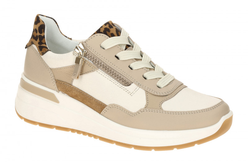 ARA Garda Schuhe beige weiß Leo H-Weite 12-57702