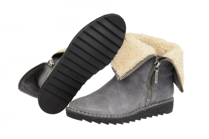 Clarks Olso Beth Stiefelette grau 26120129 4