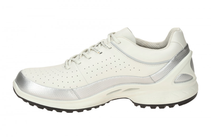 ecco Biom Energi Schuhe weiß silber Sneaker Waterproof
