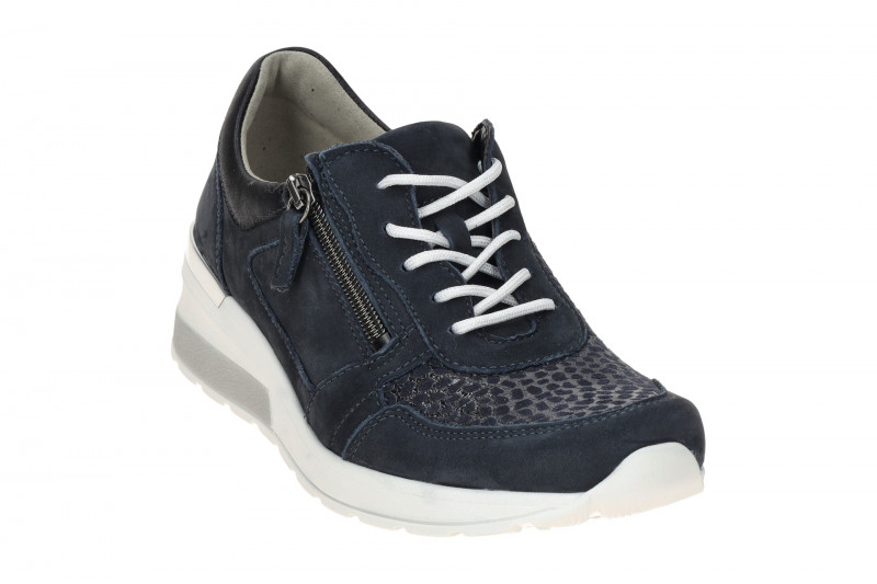 Waldläufer Clara Schuhe Sneaker blau marine H-Weite OrthoTritt 939H01