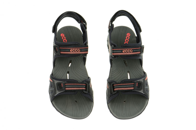 Ecco Hyper Terrain III - Herren Schwimm Sandale - schwarz grau