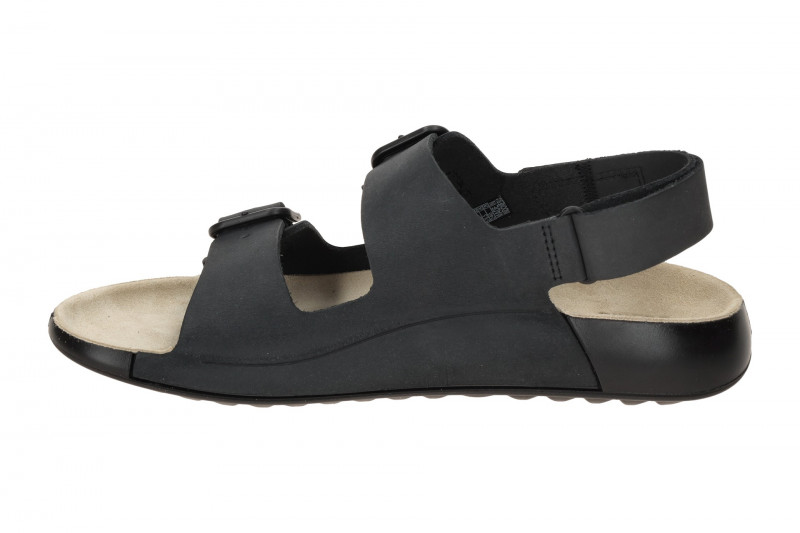 Ecco Cozmo Sandale Damen schwarz Nubuck 206903