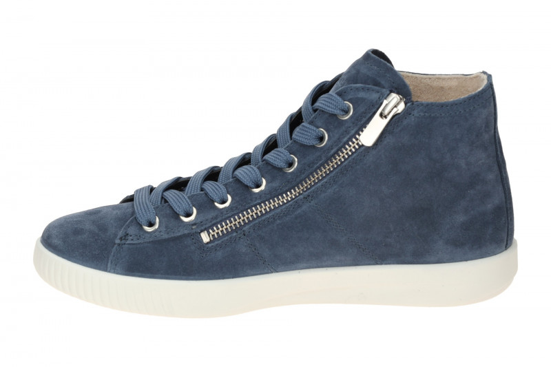 Legero Silence Schuhe Mid-Sneaker blau Velour 436