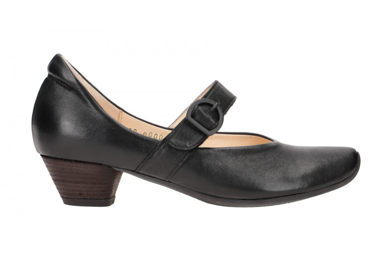 Think Aida 532 Riemchen Pumps schwarz