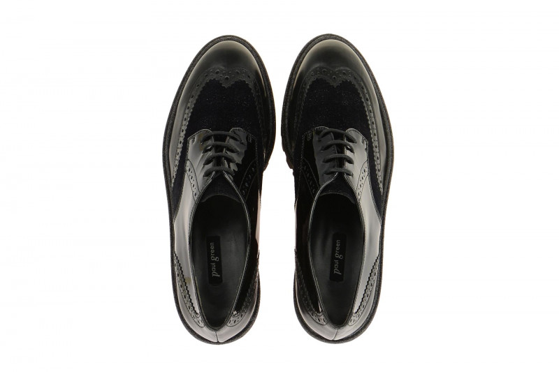 Paul Green Schuhe schwarz Profilsohle 2292