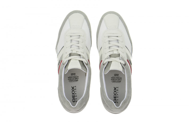Geox Wells Herren Schuhe weiß U52T5C
