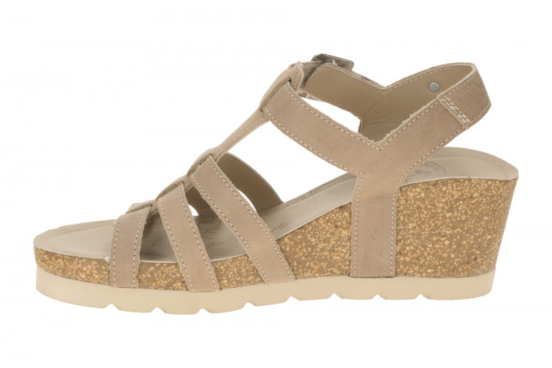 Panama Jack Vero B2 Keil Sandale taupe braun Nappa