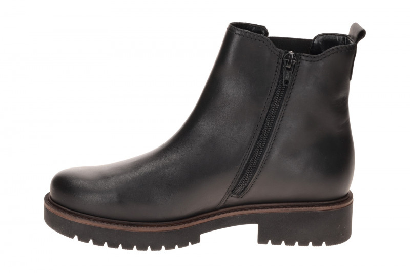 Gabor Stiefeletten schwarz K-Weite Chelsea Stil 8025.03.001