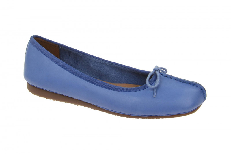 Clarks Freckle Ice Ballerina hell-blau