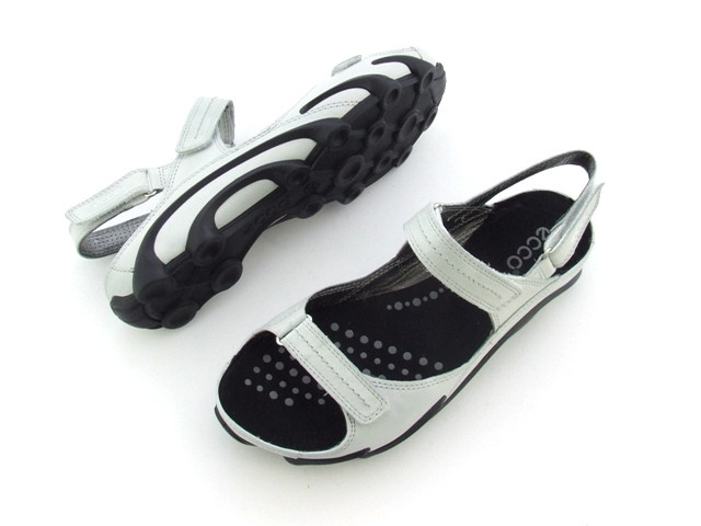 Ecco Identity Sandalette hell-grau