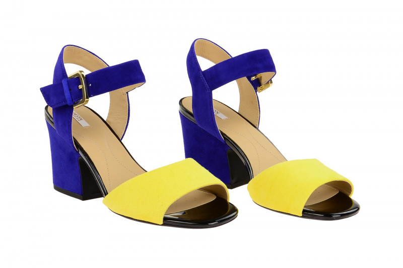 Geox Marilyse Sandalen gelb blau - D724UB