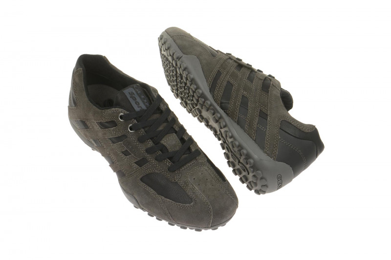 Geox Snake Schuhe dunkelgrau mud U4207K