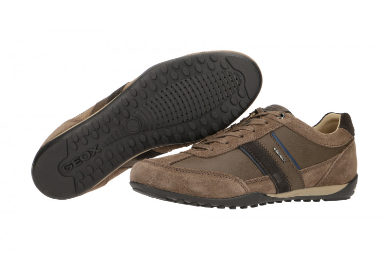 Geox Wells Schuhe braun chocolate U52T5C