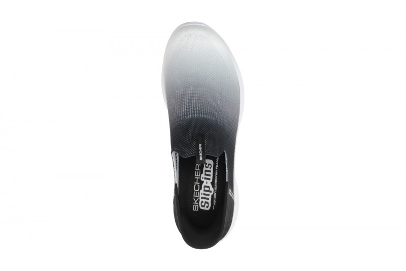 Skechers Ultra Flex Slipper Schuhe weiß schwarz Slip-Ins 149708