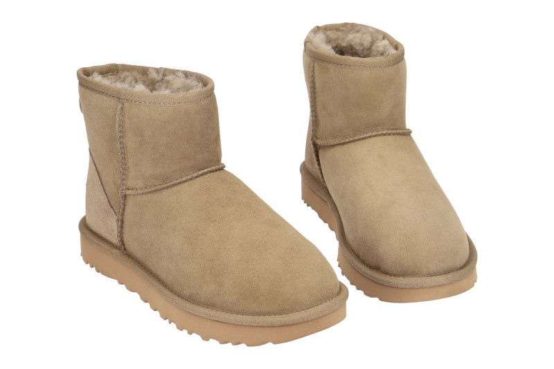 UGG Classic Mini II Stiefel grün antilope
