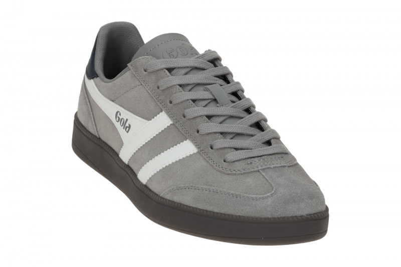 Gola Viper Schuhe Sneakers grau cement Herren Velour CMB735