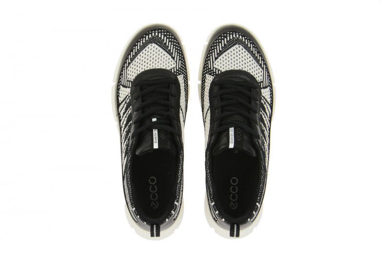 Ecco Intrinsic 1 Schuhe schwarz weiß