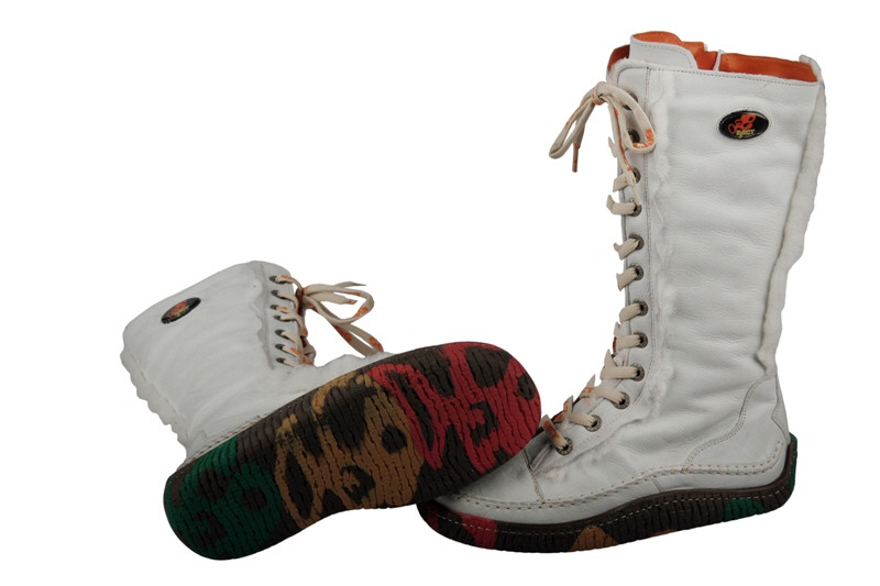 Eject Newject Stiefel E-7726 weiß warmfutter