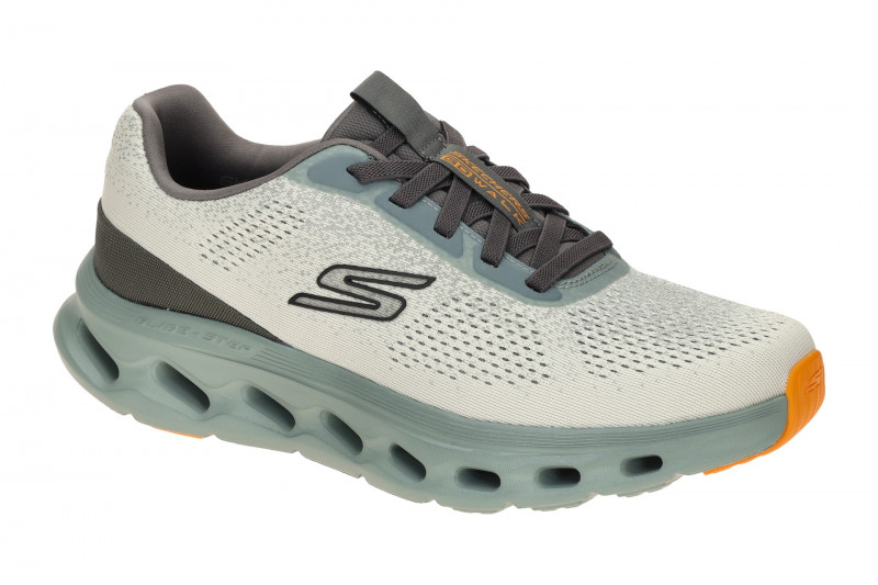 Skechers Go Walk Gliede Step Schuhe Slipper grau grün 217020