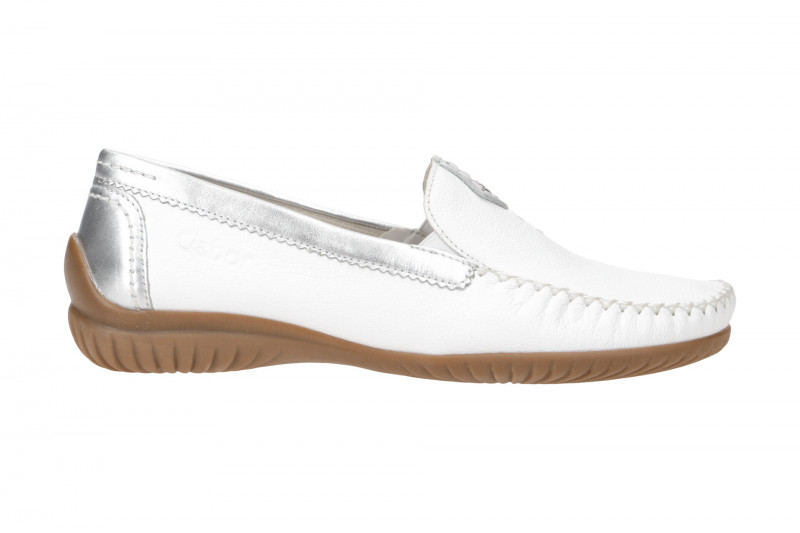 Gabor Soft Mokassin Schuhe weiß 86.090.50