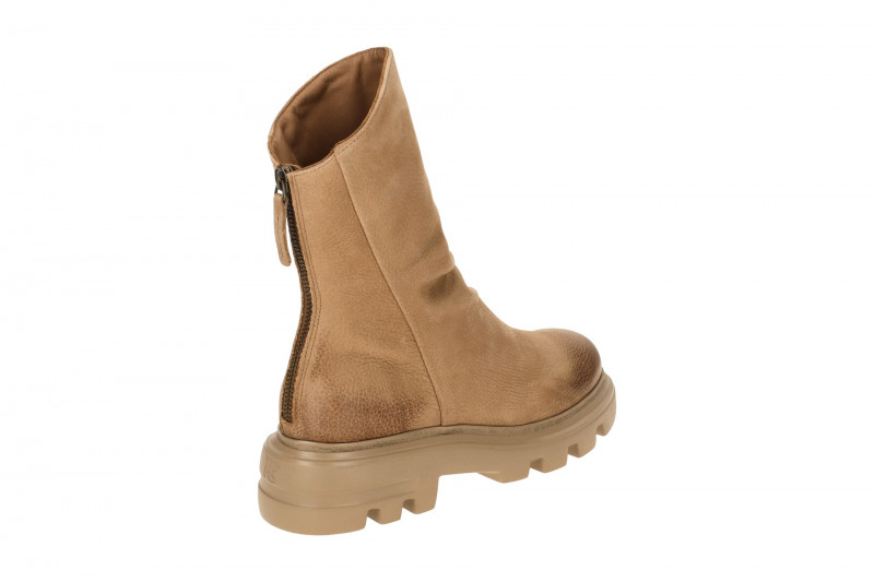 Paul Green Stiefelette braun tan Nubuck 8253