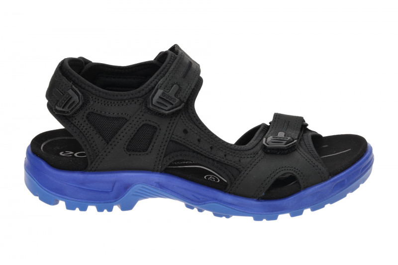 Ecco Offroad Herren Sandale schwarz blau 069564