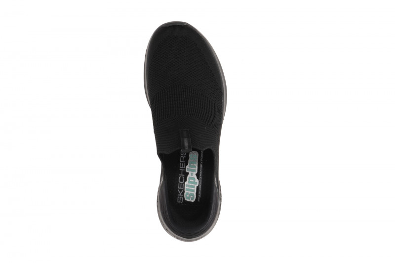 Skechers Ultra Flex Slipper Schuhe schwarz Hands Free 149708