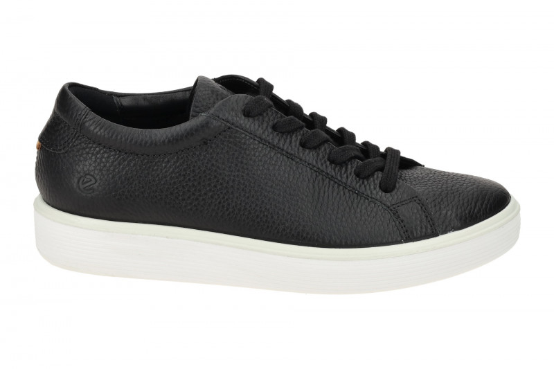 Ecco Soft 60 Schuhe Sneakers schwarz weiß Damen 219203